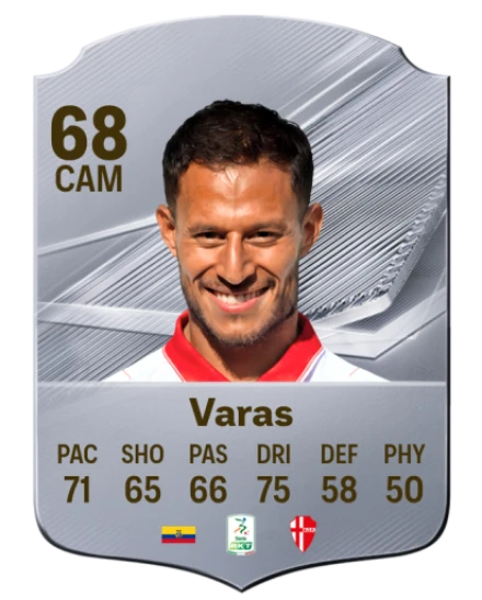 Varas 68 Silver CAM FC 27 card