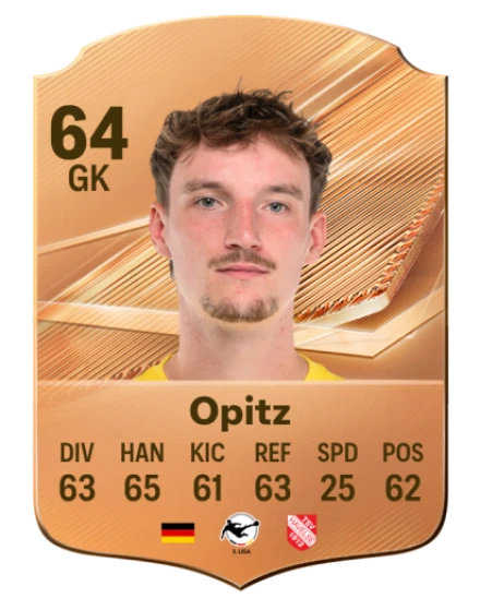 Opitz 64 Common GK FC 26 card