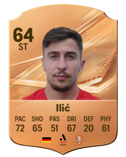 Ilić 64 Common ST FC 26 card