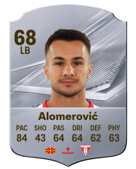 Alomerović 68 Common LB FC 26 card