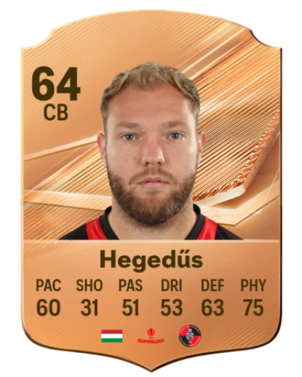Hegedűs 64 Common CB FC 26 card