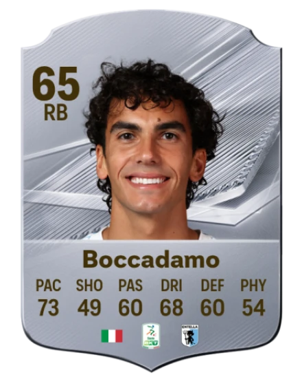 Boccadamo 65 Silver RB FC 27 card