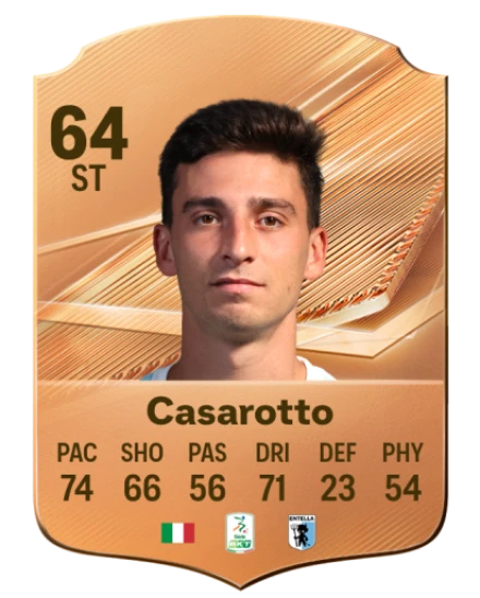 Casarotto 64 Bronze ST FC 27 card