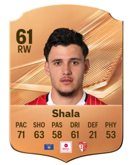 Shala 61 Bronze RW FC 27 card