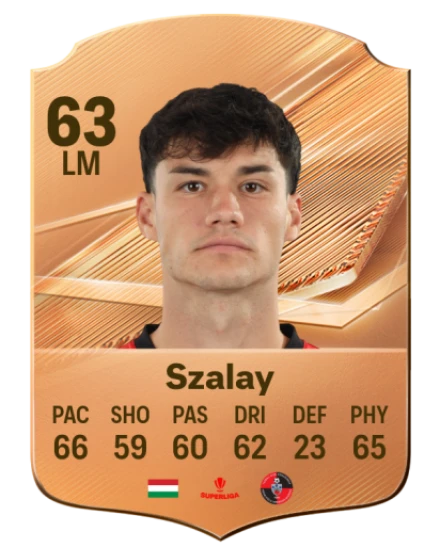 Szalay 63 Common LM FC 26 card