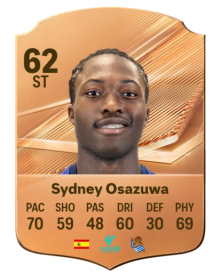 Sydney Osazuwa 62 Bronze ST FC 27 card