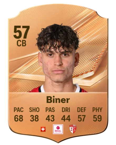 Biner 57 Bronze CB FC 27 card