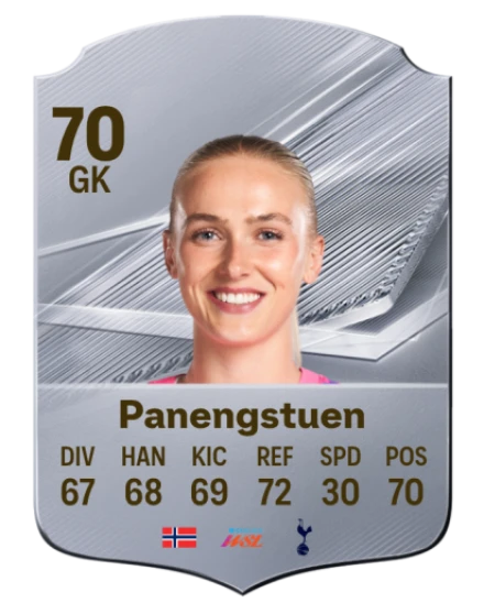 Panengstuen 70 Silver GK FC 27 card