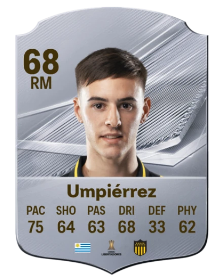 Umpiérrez 68 Common RM FC 26 card