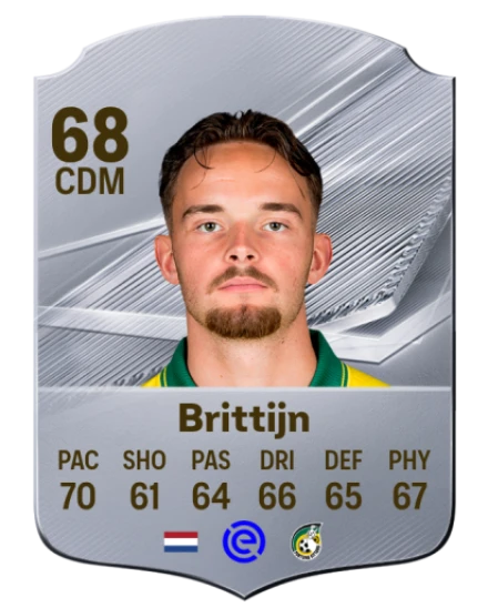 Brittijn 68 Common CDM FC 26 card