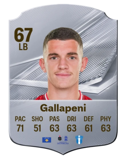 Gallapeni 67 Common LB FC 26 card