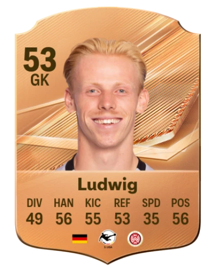 Ludwig 53 Bronze GK FC 27 card