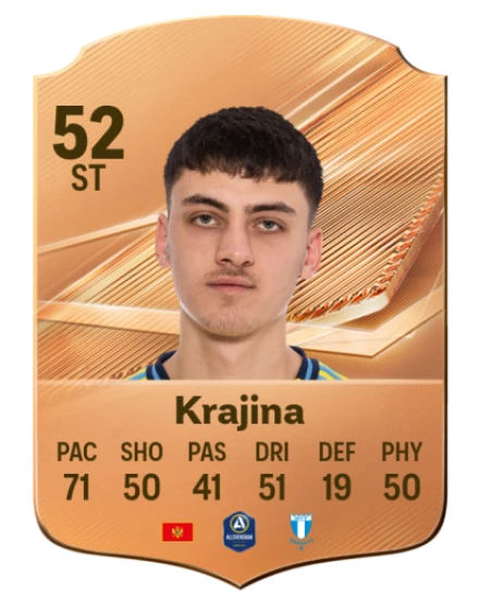 Krajina 52 Bronze ST FC 27 card