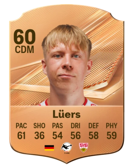 Lüers 60 Bronze CDM FC 27 card