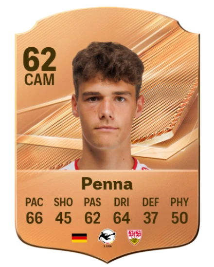 Penna 62 Common CAM FC 26 card