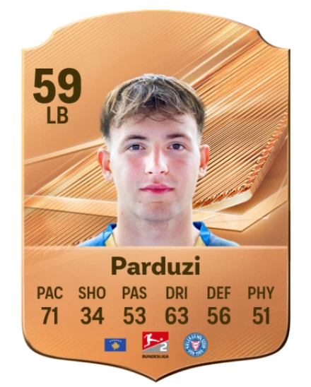 Parduzi 59 Bronze LB FC 27 card