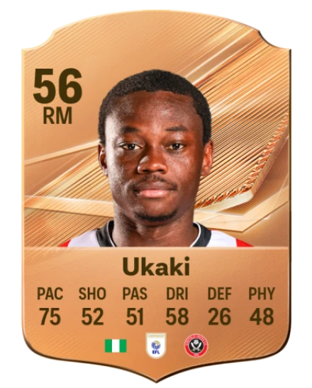 Ukaki 56 Bronze RM FC 27 card