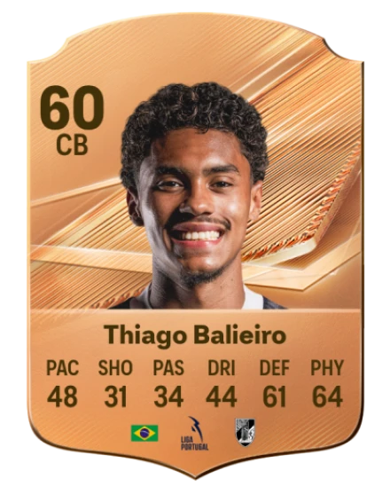 Thiago Balieiro 60 Bronze CB FC 27 card