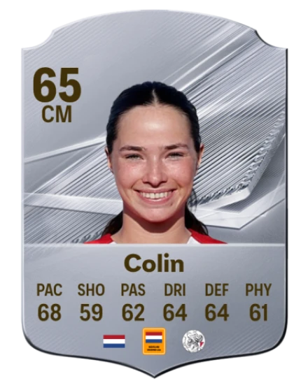 Colin 65 Silver CM FC 27 card