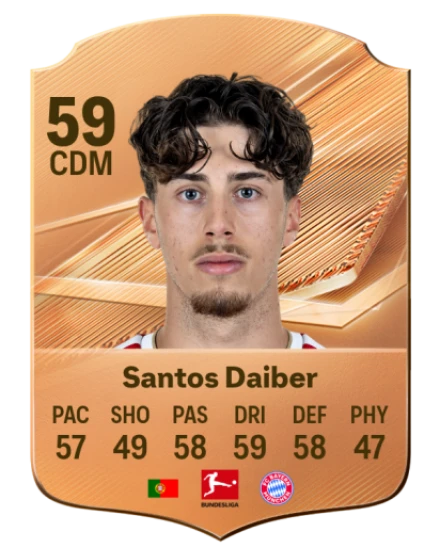 Santos Daiber 59 Bronze CDM FC 27 card