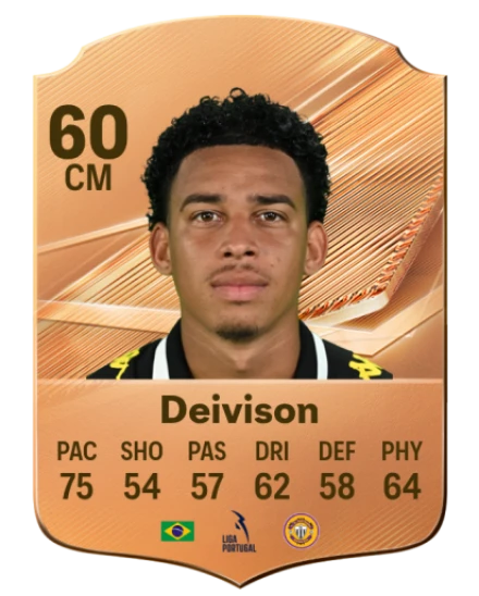 Deivison 60 Bronze CM FC 27 card