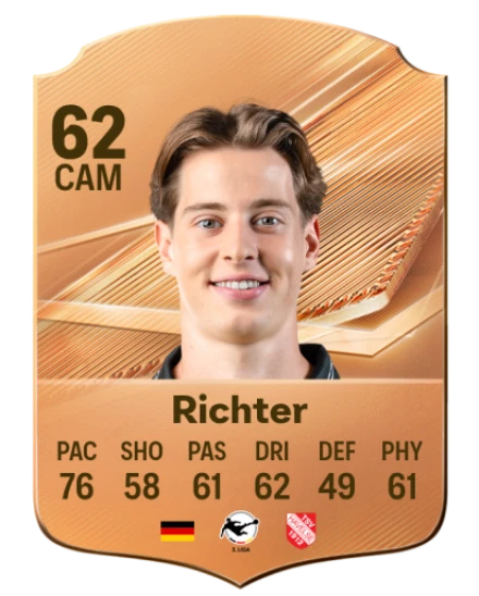 Richter 62 Bronze CAM FC 27 card