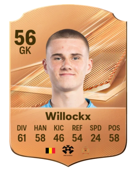Willockx 56 Bronze GK FC 27 card