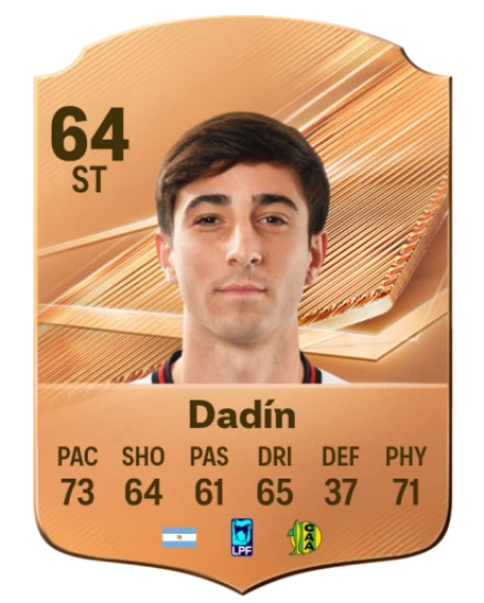Dadín 64 Bronze ST FC 27 card