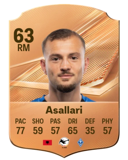 Asallari 63 Bronze RM FC 27 card