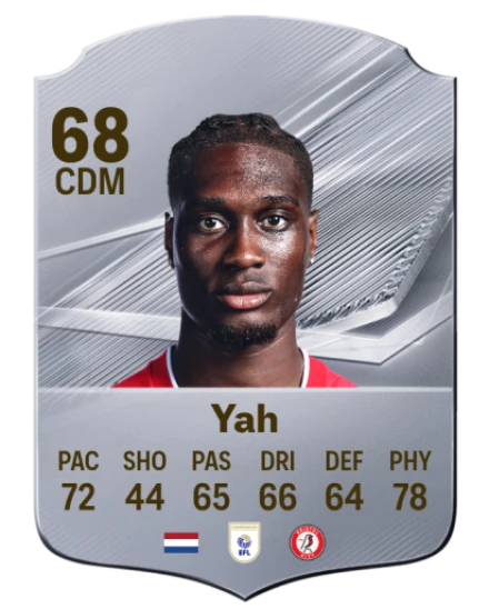 Yah 68 Silver CDM FC 27 card