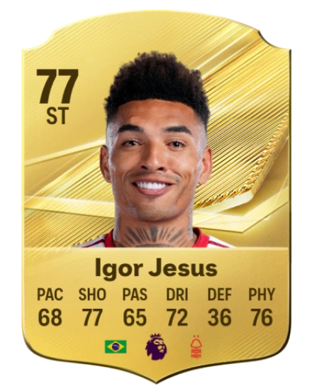 Igor Jesus 77 Common ST FC 26 card
