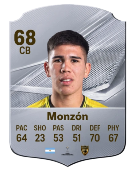 Monzón 68 Common CB FC 26 card