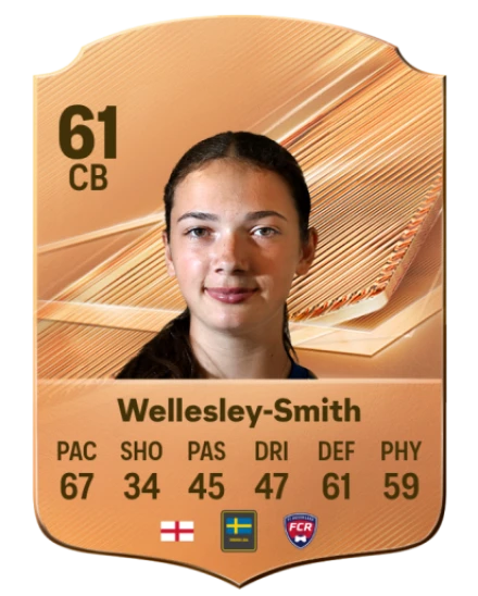 Wellesley-Smith 61 Bronze CB FC 27 card