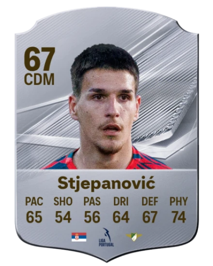 Stjepanović 67 Common CDM FC 26 card