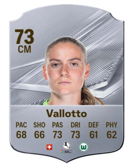Vallotto 73 Silver CM FC 27 card