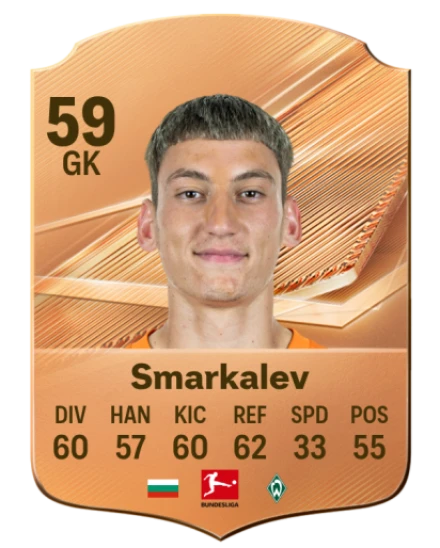 Smarkalev 59 Bronze GK FC 27 card