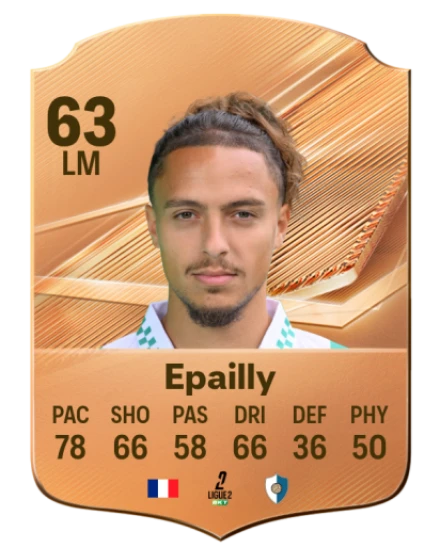 Epailly 63 Bronze LM FC 27 card