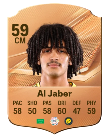 Al Jaber 59 Bronze CM FC 27 card