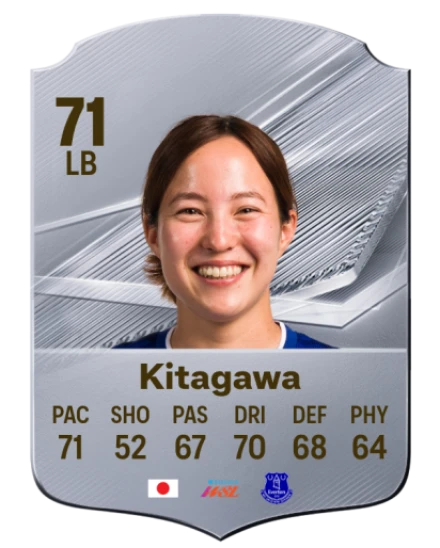 Kitagawa 71 Silver LB FC 27 card
