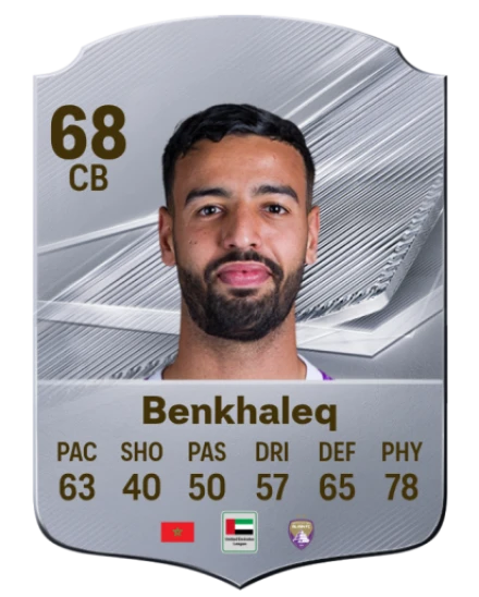 Benkhaleq 68 Common CB FC 26 card