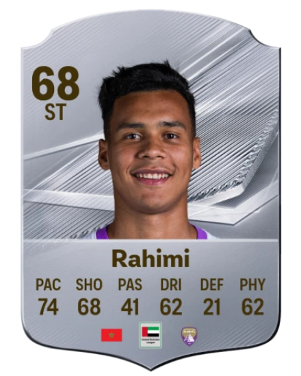 Rahimi 68 Common ST FC 26 card
