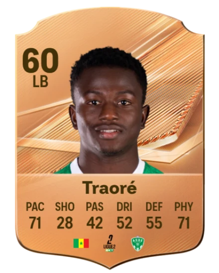 Traoré 60 Bronze LB FC 27 card