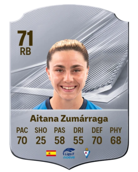 Aitana Zumárraga 71 Common RB FC 26 card