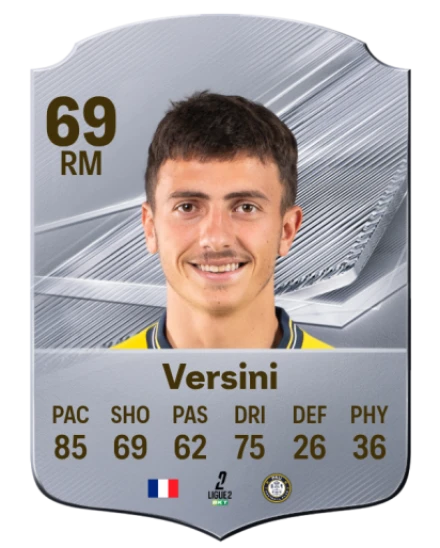 Versini 69 Rare RM FC 26 card