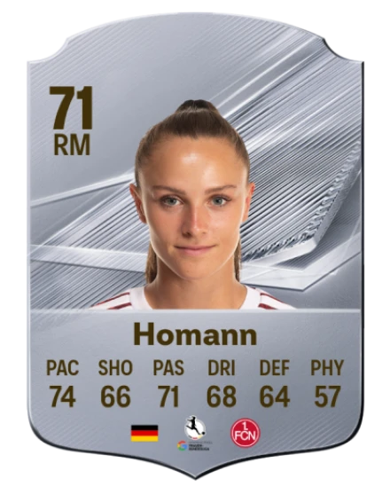 Homann 71 Common RM FC 26 card