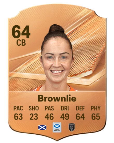 Brownlie 64 Common CB FC 26 card