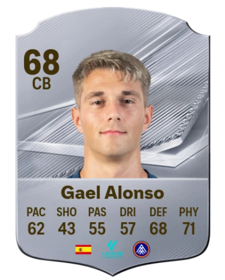 Gael Alonso 68 Common CB FC 26 card