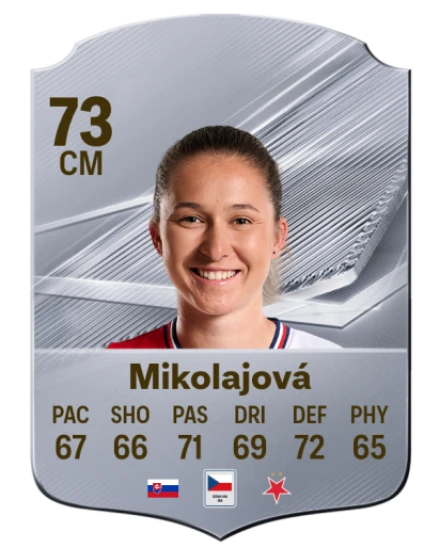 Mikolajová 73 Common CM FC 26 card