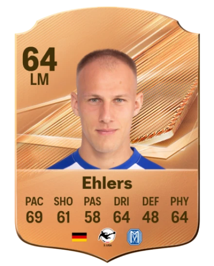 Ehlers 64 Common LM FC 26 card