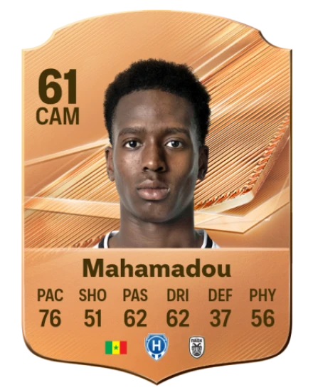 Mahamadou 61 Bronze CAM FC 27 card